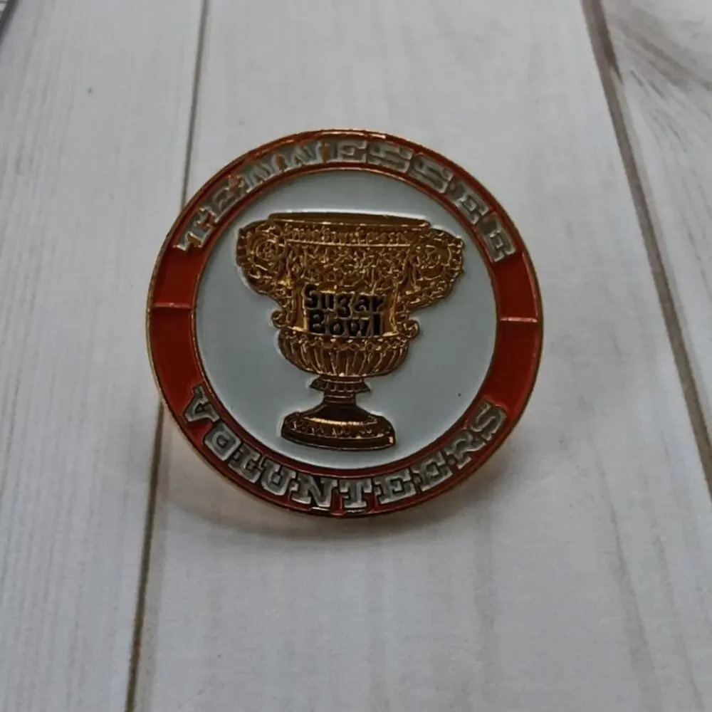 Sugar Bowl 1986 Trophy Pin Tennessee Volunteers College Football NCAA